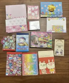 平成レトロ　メモ帳　まとめ売り　メモ帳　レターセット　未使用品あり　入手困難品