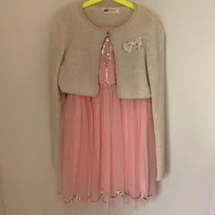 H&M フォーマルドレス　ボレロ　110