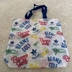 Beams Golf エコバッグ ホワイト/マルチカラーのサムネイル