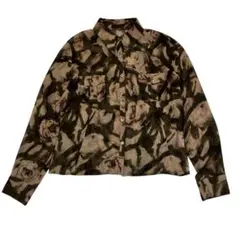 【美品】クリスチャンオジャール デザインブラウス シャツ シアートップス F