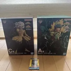 1番くじ　僕のヒーローアカデミアA賞緑谷出久　C賞死柄木弔　2個セットおまけ付き