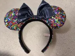 ディズニー ミッキー耳カチューシャ スパンコール