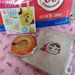 ペコちゃん エコバック＆巾着❣のサムネイル
