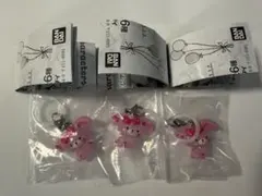 サンリオキャラクターズ　ゆるっとめじるしアクセサリー　ぼんぼんりぼん　3点セット