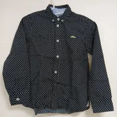 GLOBAL WORK ドット柄長袖シャツ XX-LARGE