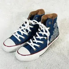 美品【CONVERSE】オールスター フラデニ ハイカット スニーカー 花柄
