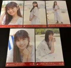 F*W様 乃木坂46 小川彩 チートデイ 選抜ver 個別 5枚セット 生写真