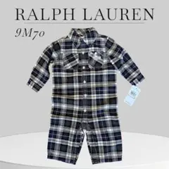 9M70Ralph Laurenラルフローレンシャツカバーオールシャツオール