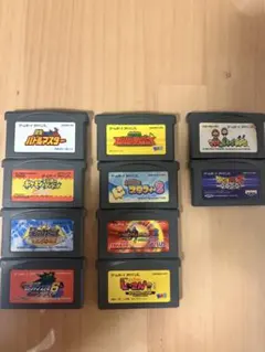ゲームボーイアドバンス ソフト 10本セット