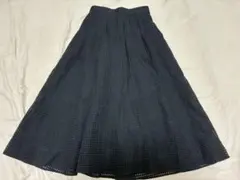NOLLEY’S タックフレアスカート ブラックのサムネイル