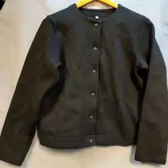 無印良品　婦人 二重編みスウェットカーディガン　黒　Mサイズ　送料無料匿名配送