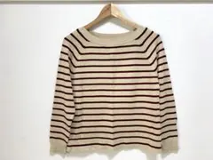 マリリンムーン ボーダーニット セーター