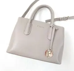 【美品】FURLA ミニ ショルダーバッグ ハンドバッグ 2way