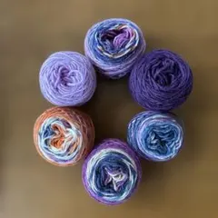 オパール毛糸 余り糸6玉セット