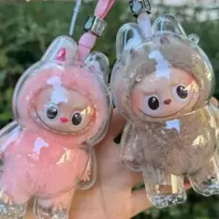 最安♡　イニシャルラブブ 保護　 PIN FOR LOVE ラブブ　ミニ　ケース