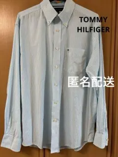 【美品】TOMMYHILFIGER トミーヒルフィガー　ストライプシャツ