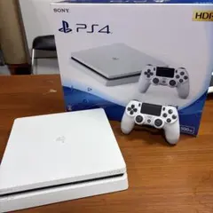 【箱付き・動作確認済】PS4 本体 500GB グレイシャー・ホワイト 白