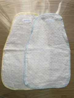 ミキハウス　汗取りパットベビー2枚組【未使用】