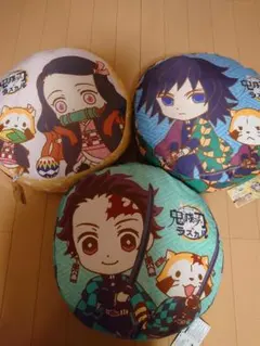 新品 鬼滅の刃 クッション 3個セット