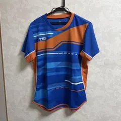 TSP 卓球 ウェア ブルー オレンジ
