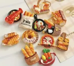 パンのデコレーションパーツ 12個セット マグネット付き