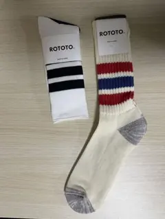 (新品)ロトトR1255 コースリブソックス・R1399チューブソックス2点