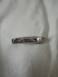 MIKIMOTO　パール付き ネクタイピン シルバー SILVERのサムネイル