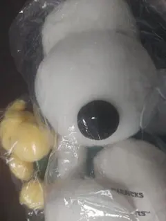 スタバ ピーナッツ コラボ スヌーピー ウッドストック ぬいぐるみ 2点 セット