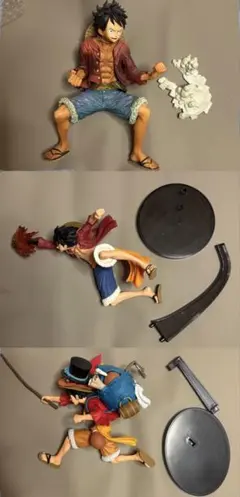 ワンピース　フィギュア　ルフィ　セット売り