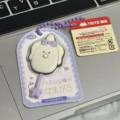 つぶらな瞳のなまがき おめかしちょこれーとチャーム　パープル