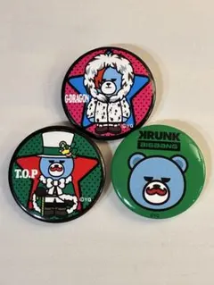 BIGBANG 缶バッジ3点セット