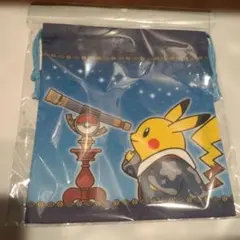 【匿名配送】ポケモン天文台 ピカチュウ 巾着1枚のみ