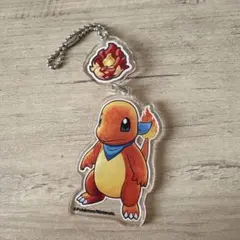 ポケモン 不思議のダンジョン救助隊 2連アクリルチャームコレクション ヒトカゲ