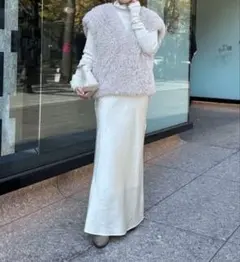 ur's シャギーコクーンベスト