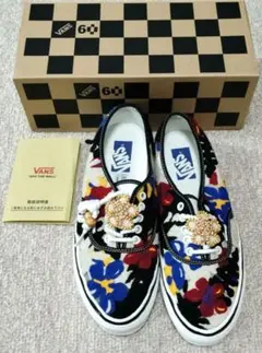 VANS AUTHENTIC NEEDLEWORK FLOWER 27.5cm - メルカリ