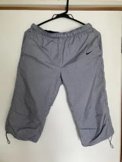 Nike チェック柄 クロップドパンツ