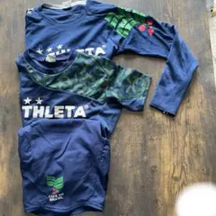 ATHLETA160 3点セット　ネイビー