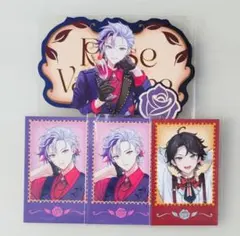 にじさんじ　不破湊　三枝明那　Rose Valentine　チェキ風カード