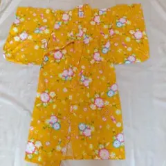 MIKI HOUSE 黄色　浴衣　110 120