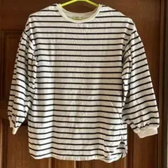 【極美品】AMERICAN HOLIC ストライプ長袖Tシャツ M