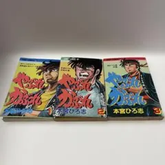 たたたた様　専用　やぶれかぶれ 全3巻セット 本宮ひろ志　集英社