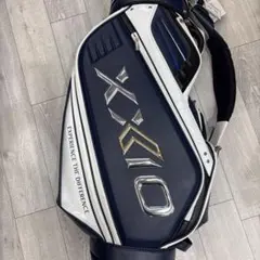 XXIO キャディバッグ ネイビー ホワイトのサムネイル