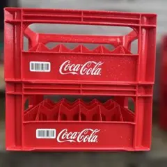 Coca-Cola コカ・コーラ プラスチックケース 24本収納 2個セットのサムネイル