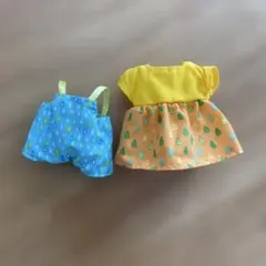 シルバニアファミリー ゾウお父さん、お母さんの服のみ