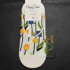 新品HappySocksハッピーソックスレディースソックス　花柄　靴下　春夏のサムネイル