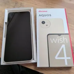 AQUOS wish4 ホワイト 64GB - メルカリ