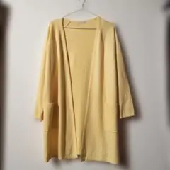 DoCLASSE イエロー Mサイズ カーディガン
