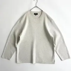 A.P.C. (d) 大きめ L リブニットオーバーカットソー カットオフロンTのサムネイル