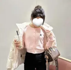 rest&recreation Rクロップド ニット カーディガン