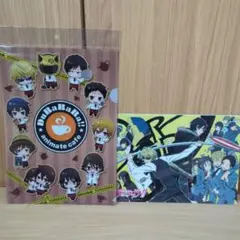 Durarara!! アニメカフェ クリアファイル A4　下敷き